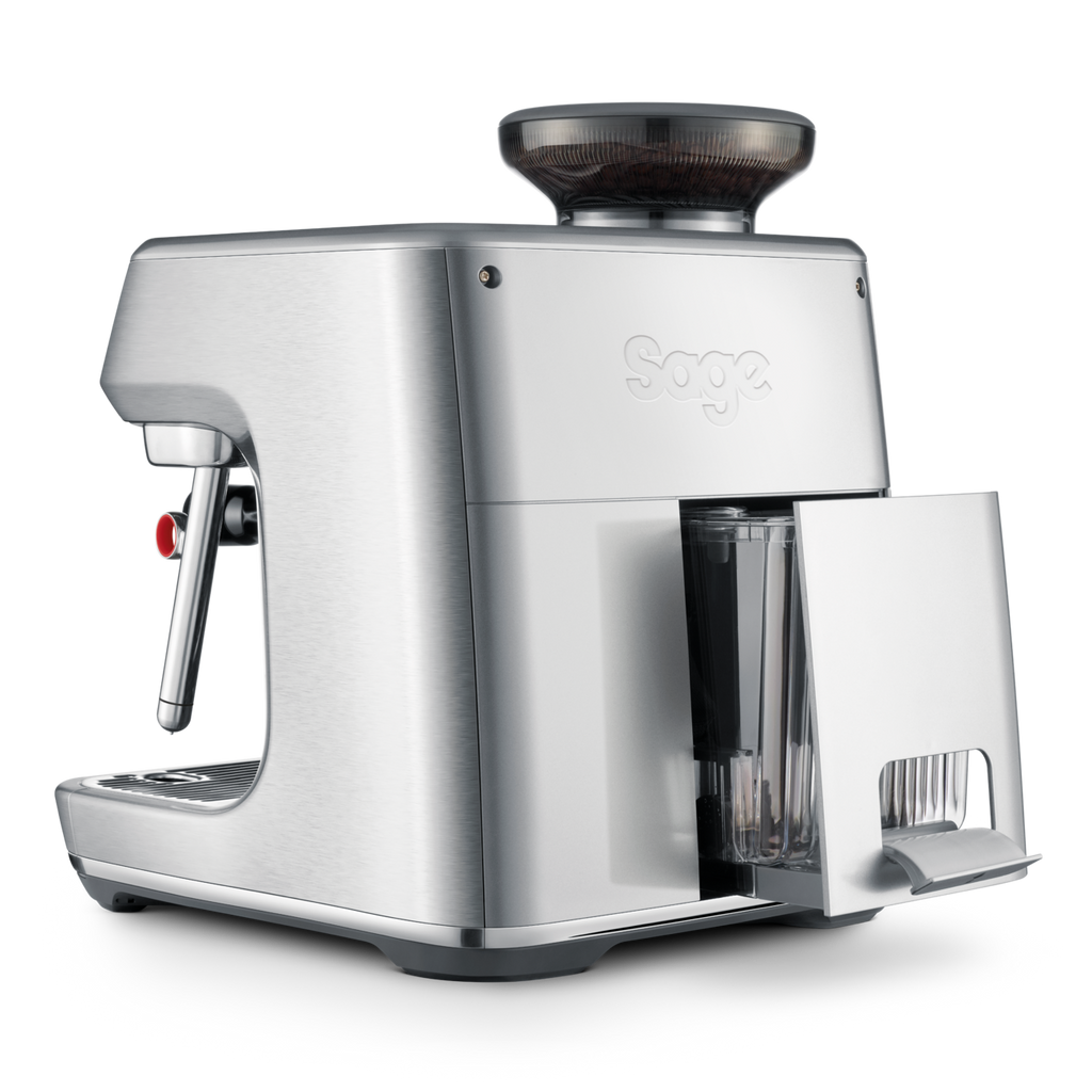 Automatic Coffee Machine With Brushed Stainless Steel Grinder