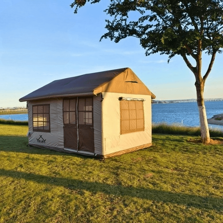 Tente de camping complète avec pompe à air électrique | Livraison gratuite