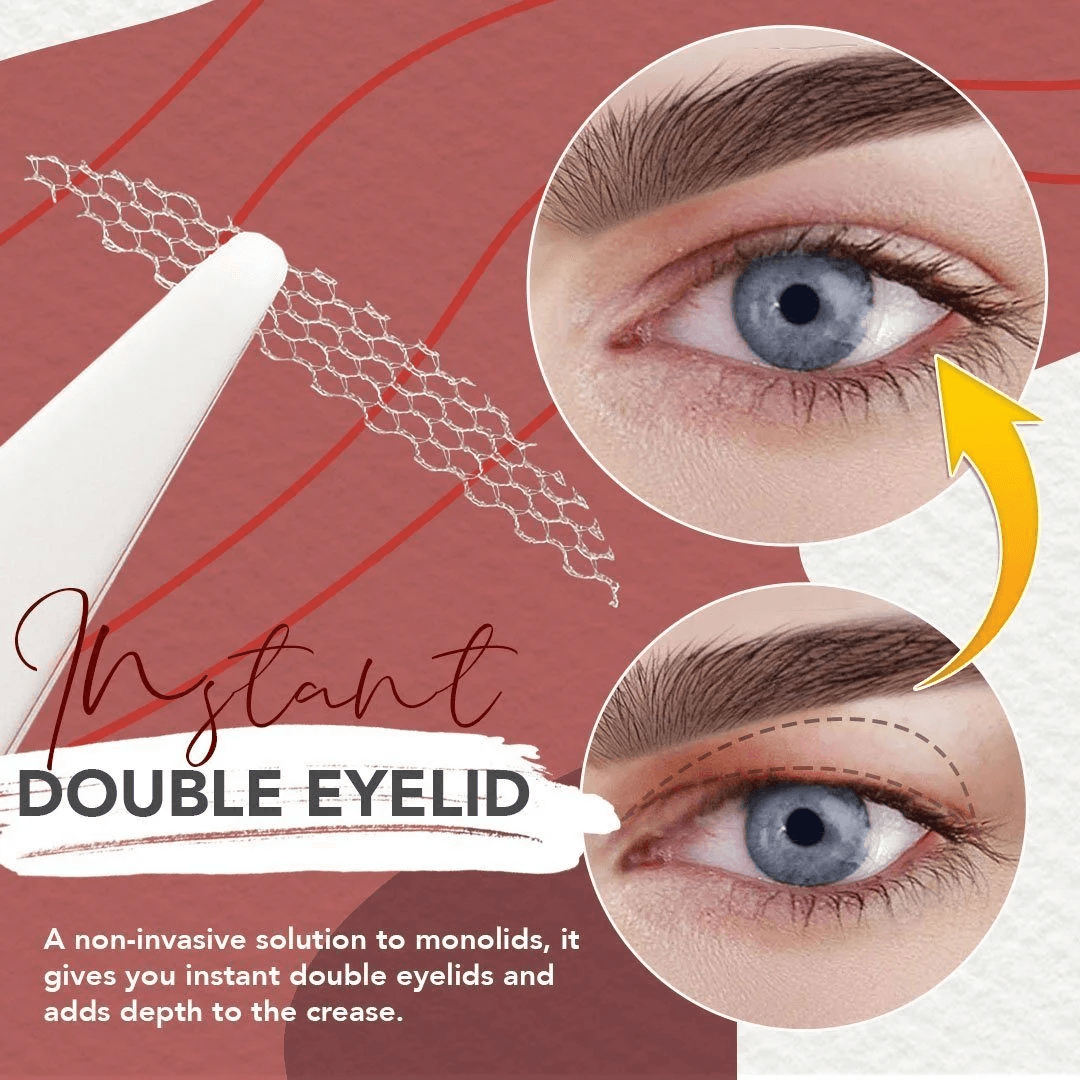 BROWSLUV™ Glue-Free Invisible Double Eyelid Sticker - 480 pcs