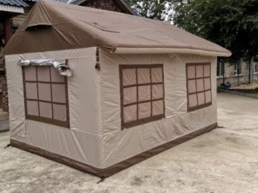 Tente de camping complète avec pompe à air électrique | Livraison gratuite