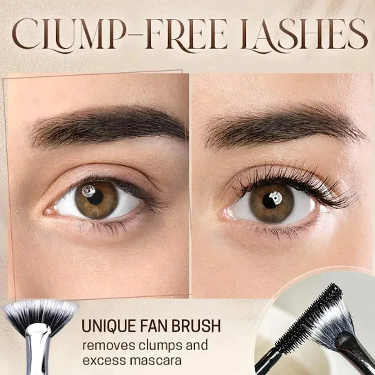 (Hot Sale 59% OFF) - Folding Angle Scalloped Lash Brush